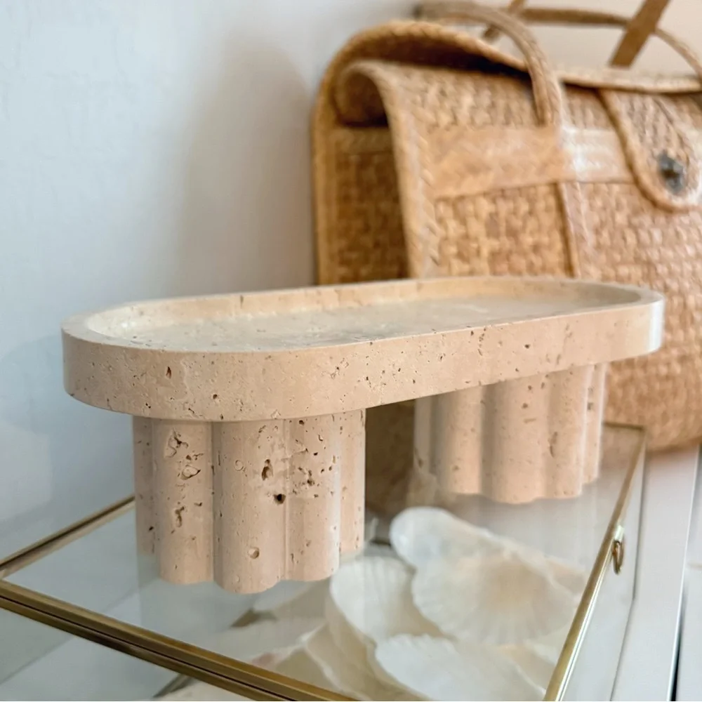 NWT • Travertine Tray - Picture 2 of 5